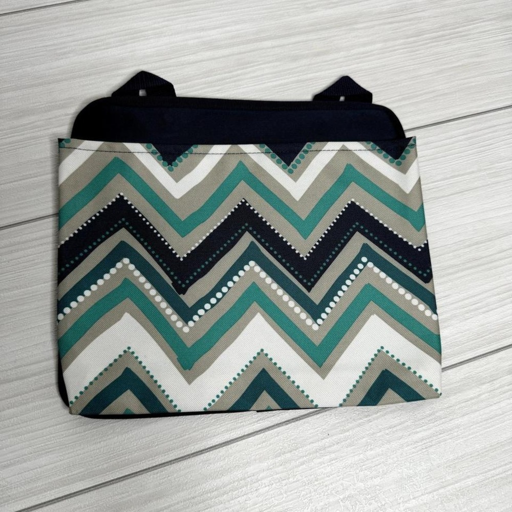 Thirty One Oh Snap Pocket 212A Dotty Chevron‎ Hanging Organizer Wall Storage